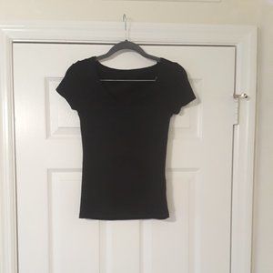Women's Black U-Line T-Shirt